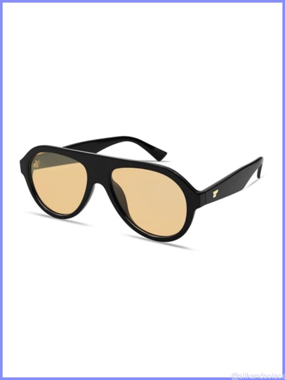 Retro Big Aviator Polarized Sunglasses for Men Women Full Frame UV Protection